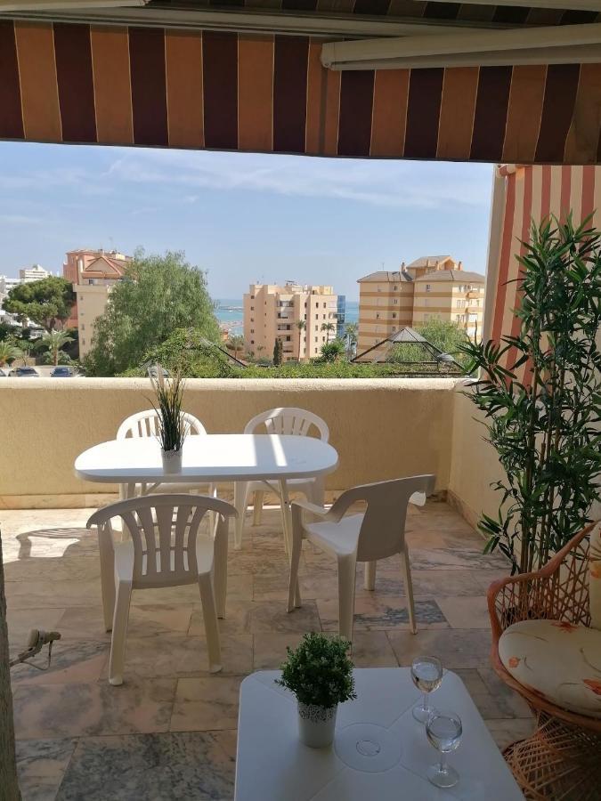 Estudio Terraza Vista Mar Parking Gratuito Piscinas Бенальмадена Екстер'єр фото