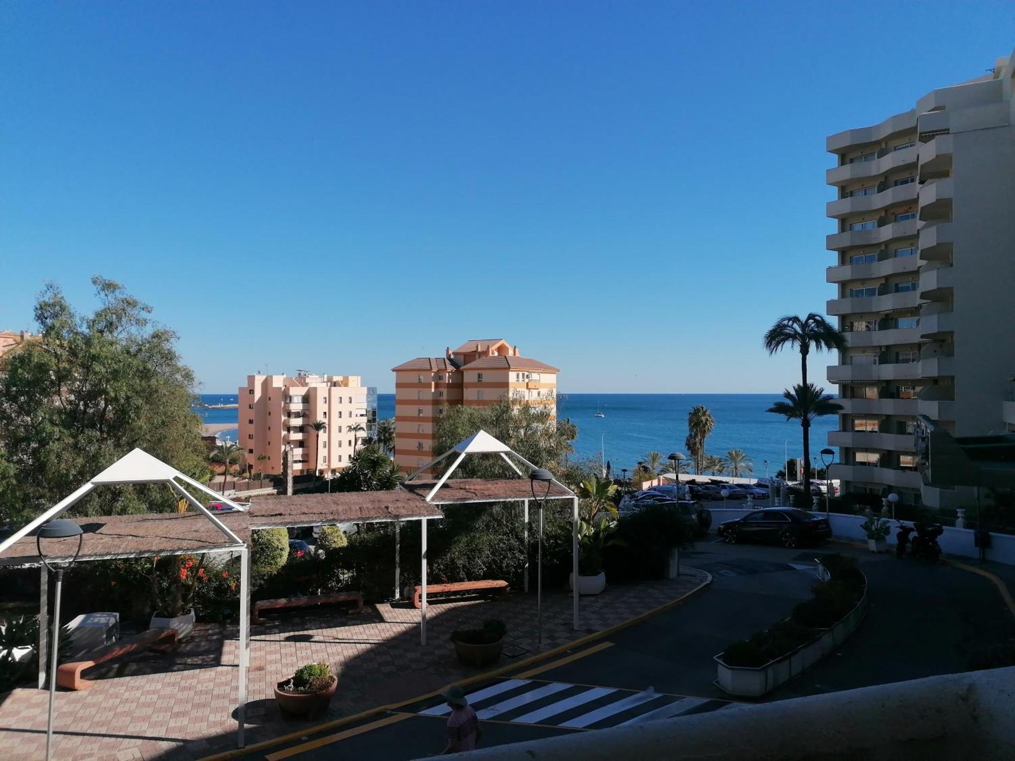 Estudio Terraza Vista Mar Parking Gratuito Piscinas Бенальмадена Екстер'єр фото